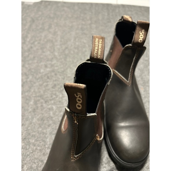 Blundstone #500 Chelsea boots genuine leather mens size 9
